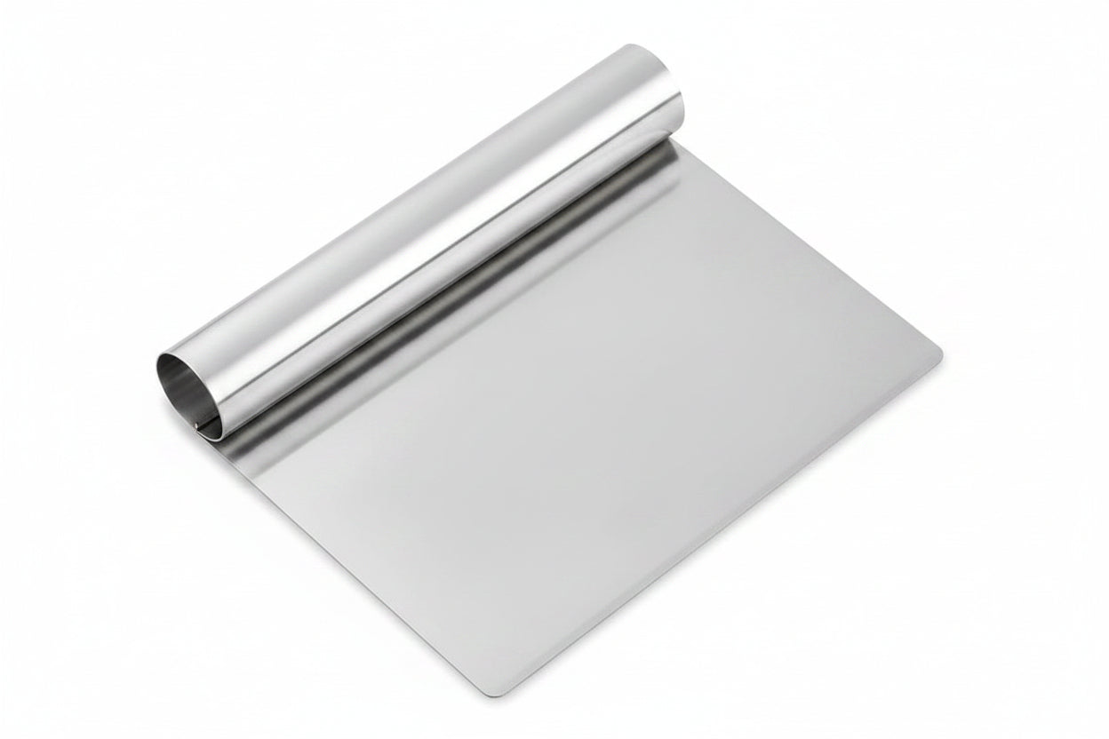Stainless Steel Dough Scrapper with Closed Handle 13 x 11 1pc