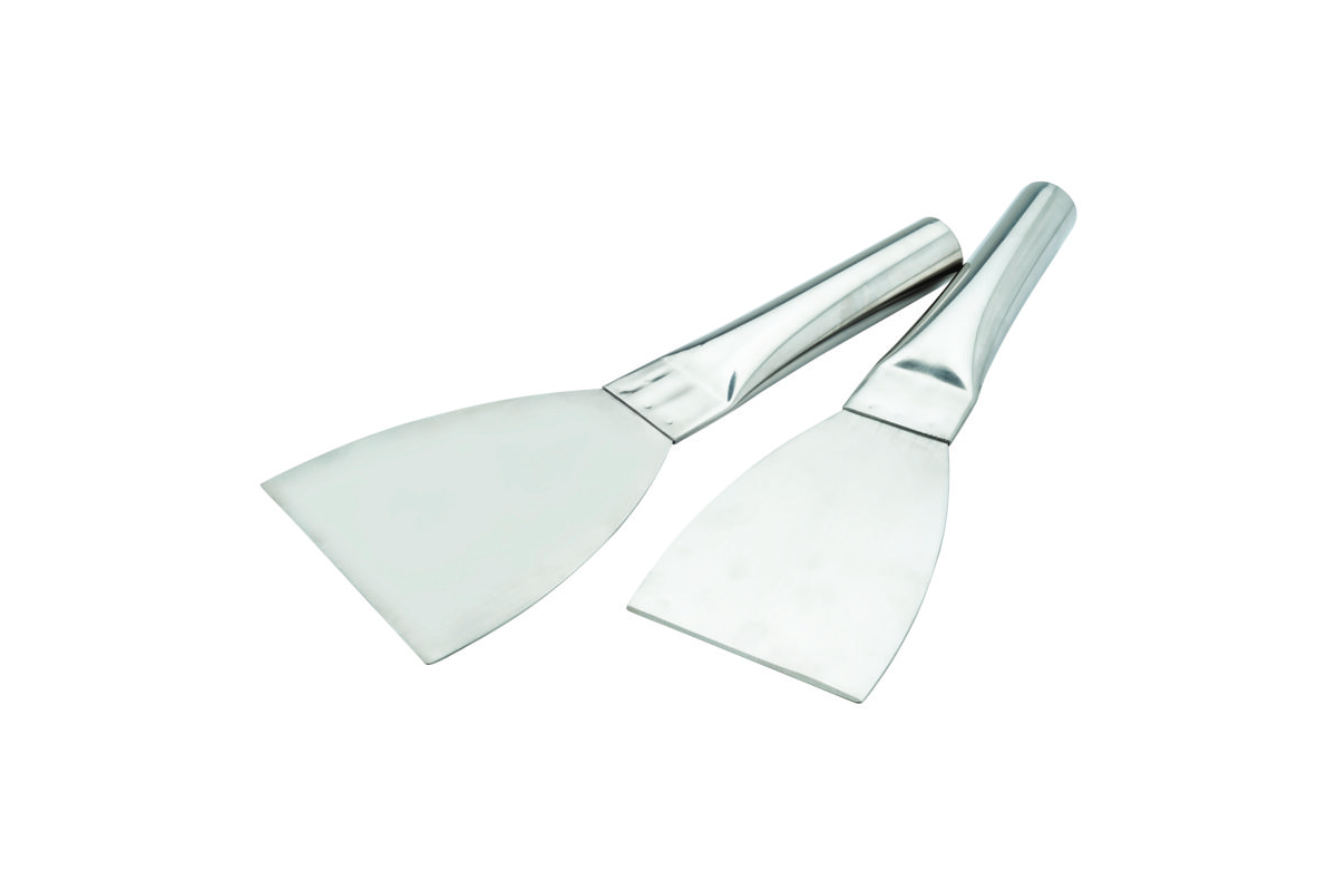 Stainless steel Scrapper With Pipe Handle -10X4"