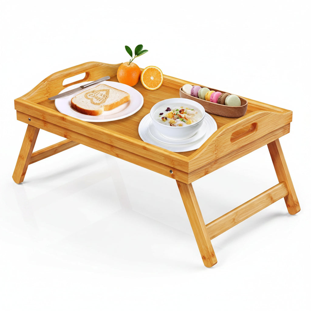 Folding table bamboo 50*30cm 1PC