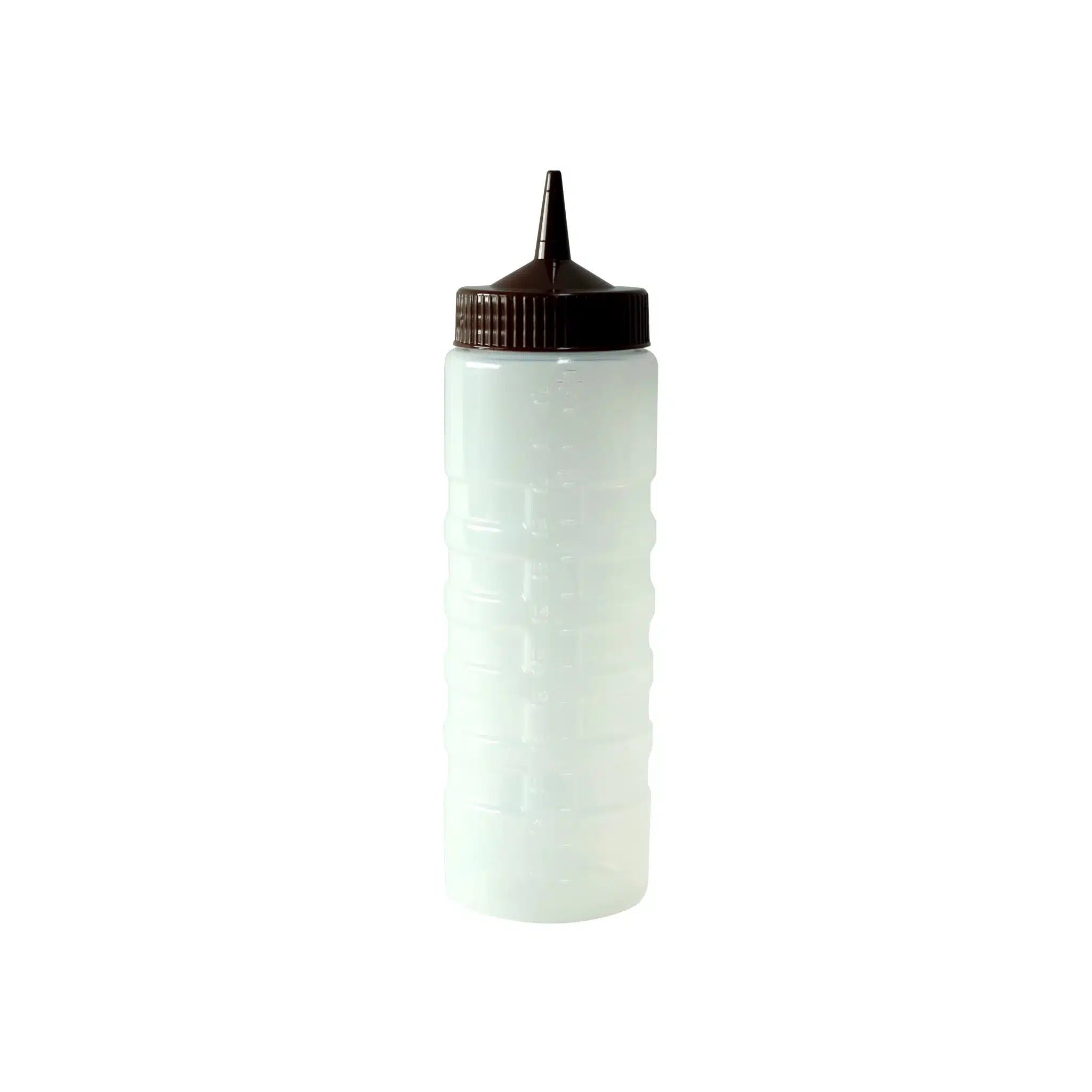 Graduated Squeeze Bottle Brown Top