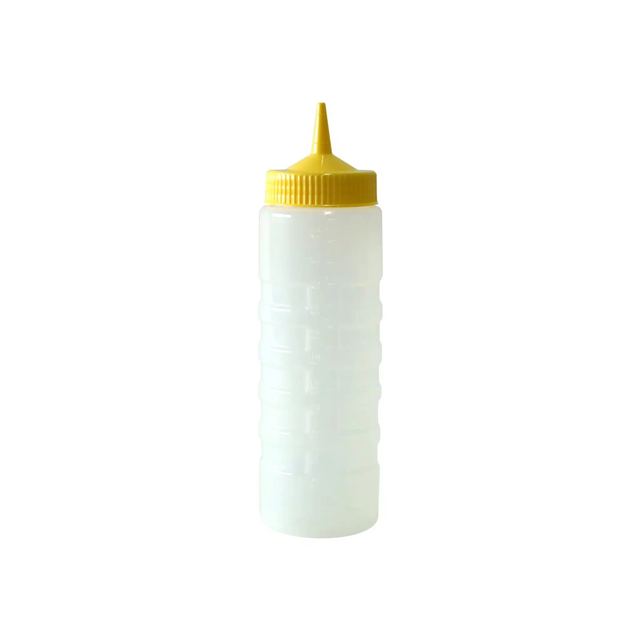 Graduated Squeeze Bottle Yellow Top