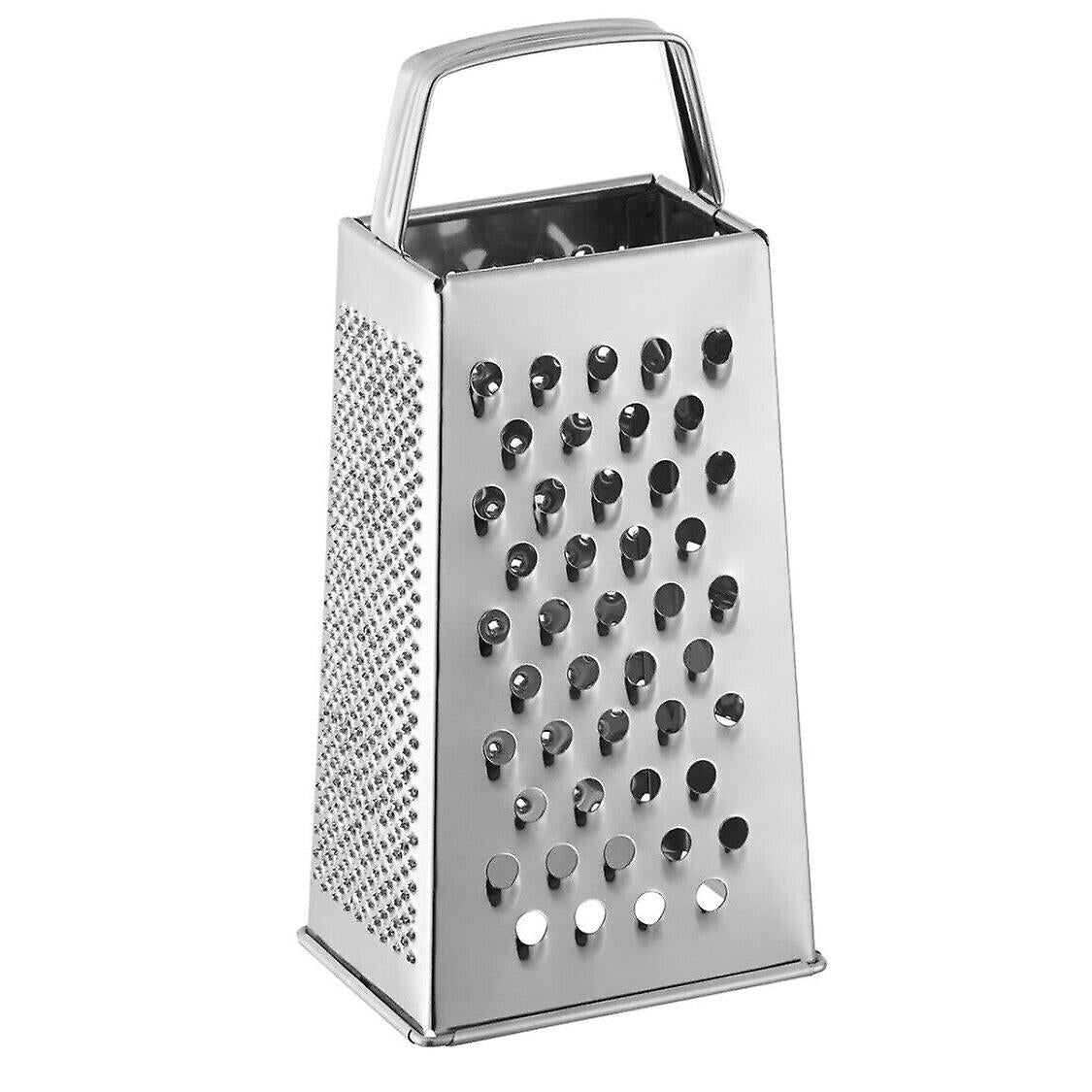 SS Grater 9" 4 sides With Stripe Handle 1pc