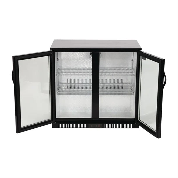 Polar G-Series Back Bar Cooler with Hinged Doors 198Ltr