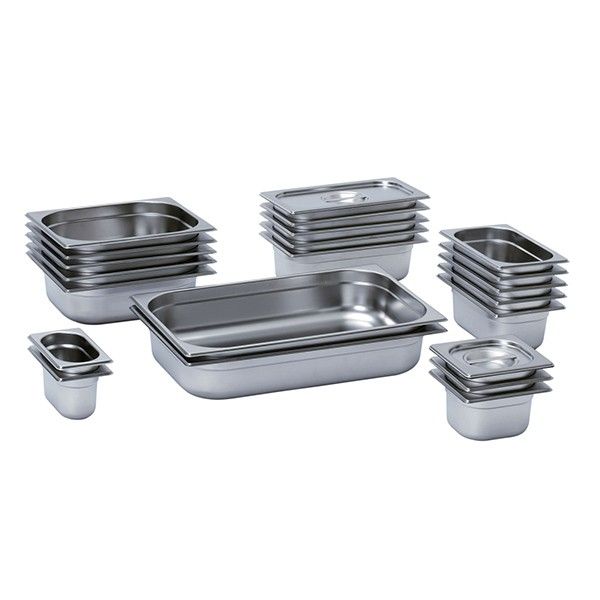GN PANS (201 STAINLESS STEEL) 176X162X100|MIXRITE 16100