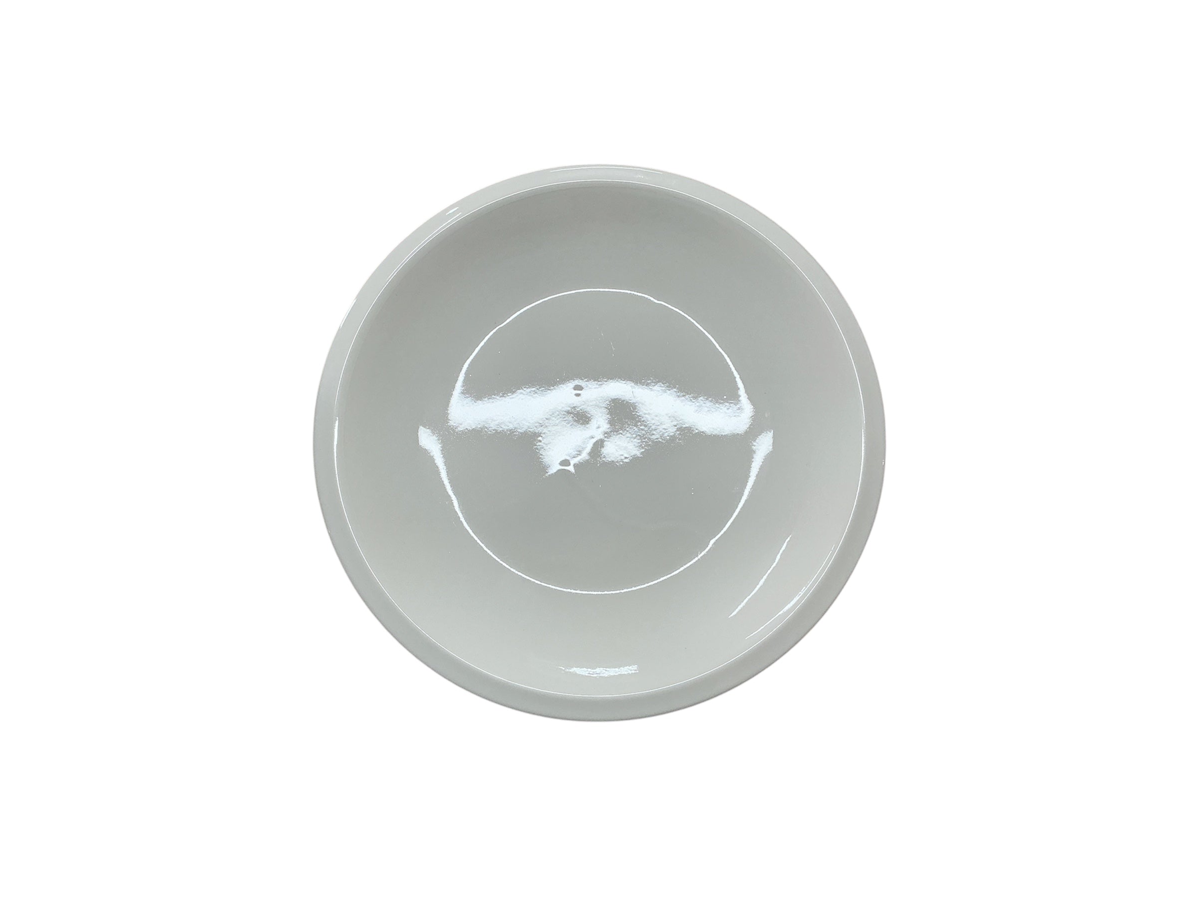 Round White Ceramic Plate 10" 1PC
