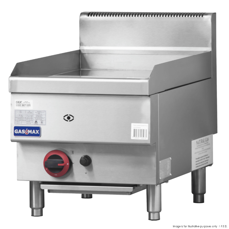 Gas Griddle 400x650x475mm LPG/18mj