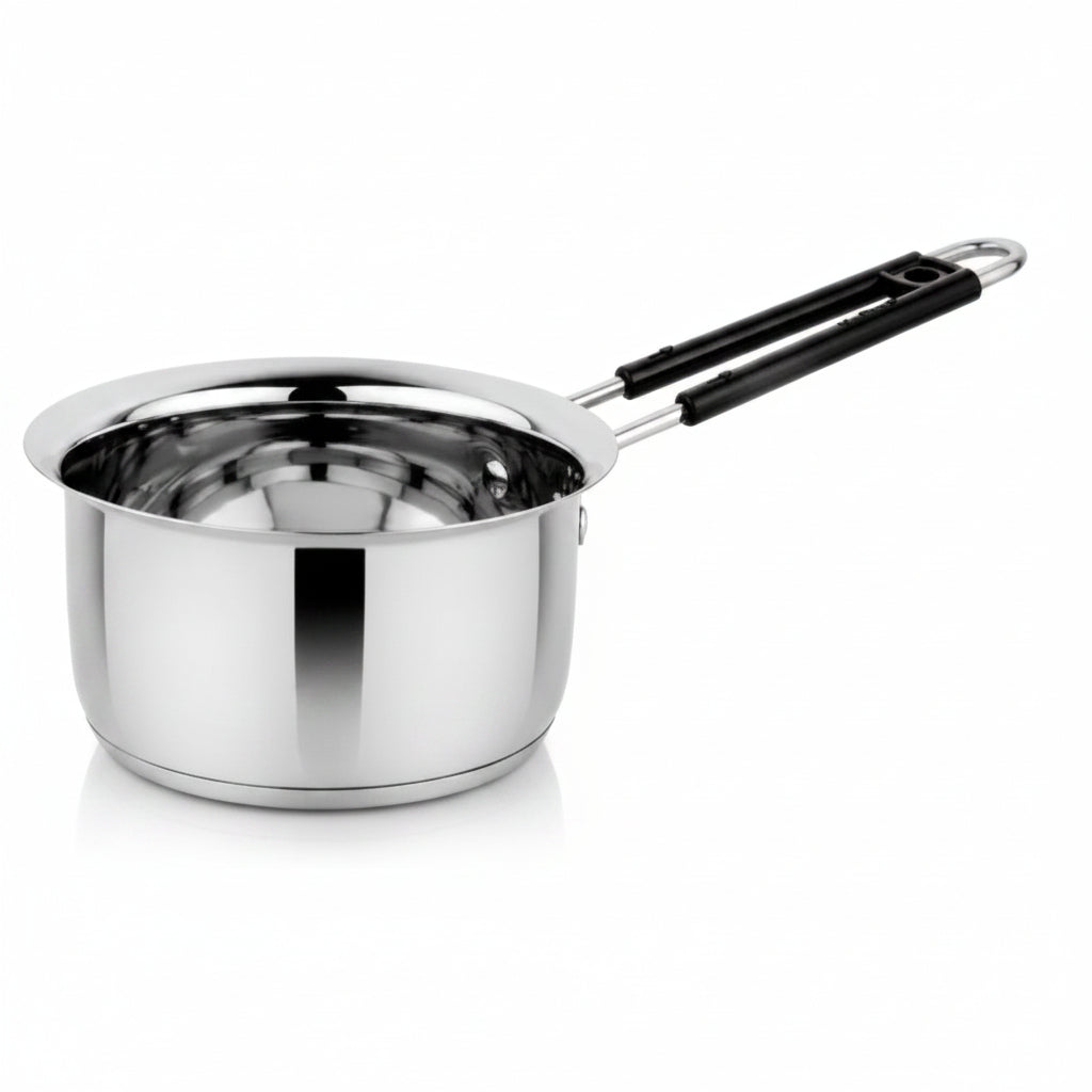 Stainless Steel HD Saucepan 12 Size 2L With Plastic handle