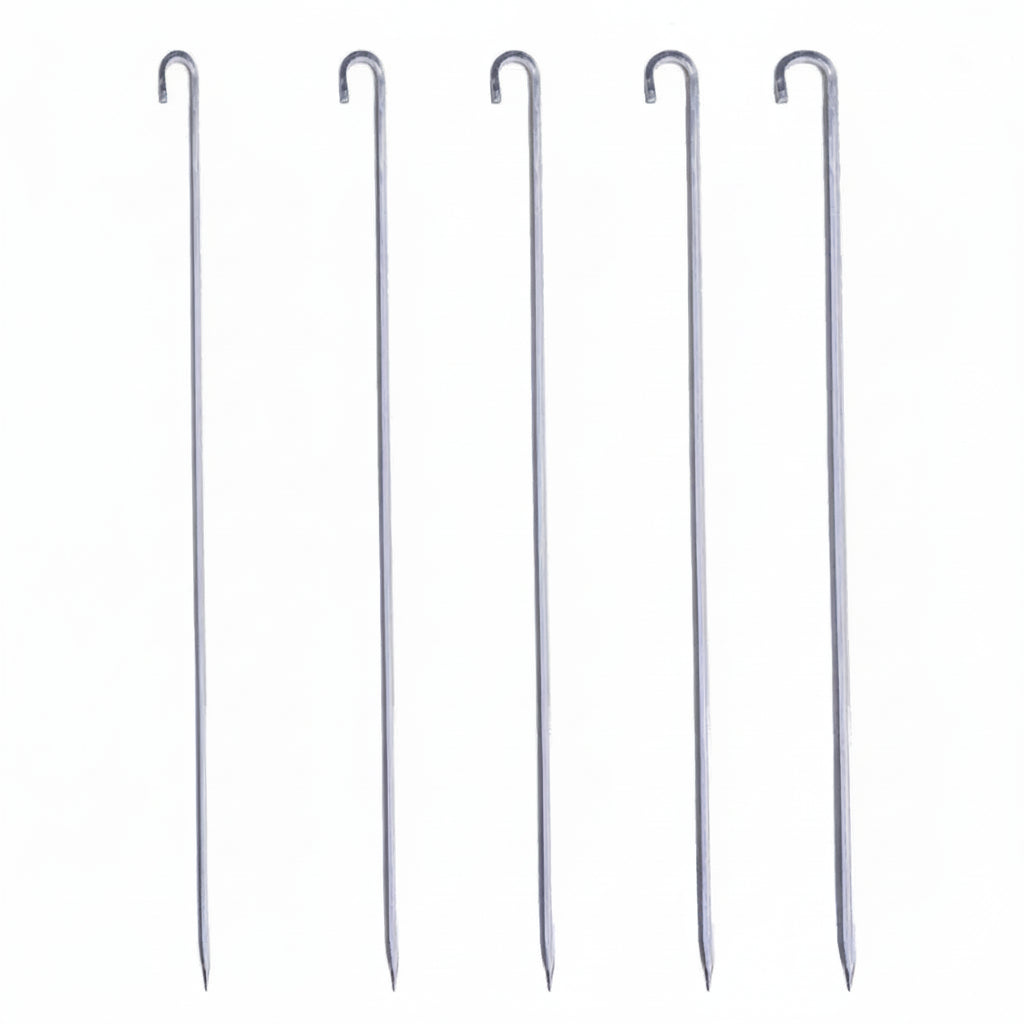 SS Square Skewer Thick/ Seekh Kebab Skewer 940mm 1pc