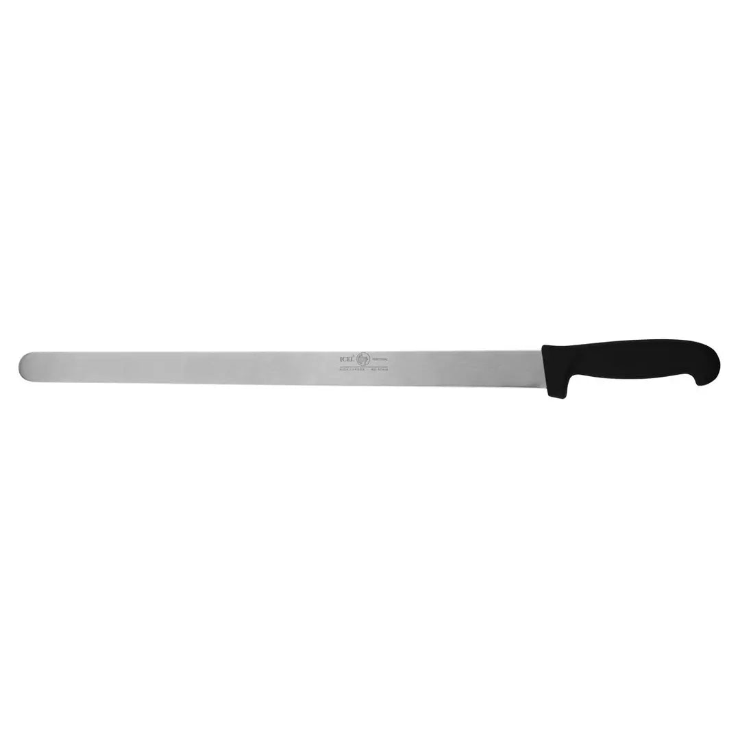 SLICING KNIFE 440mm BLACK  HANDLE