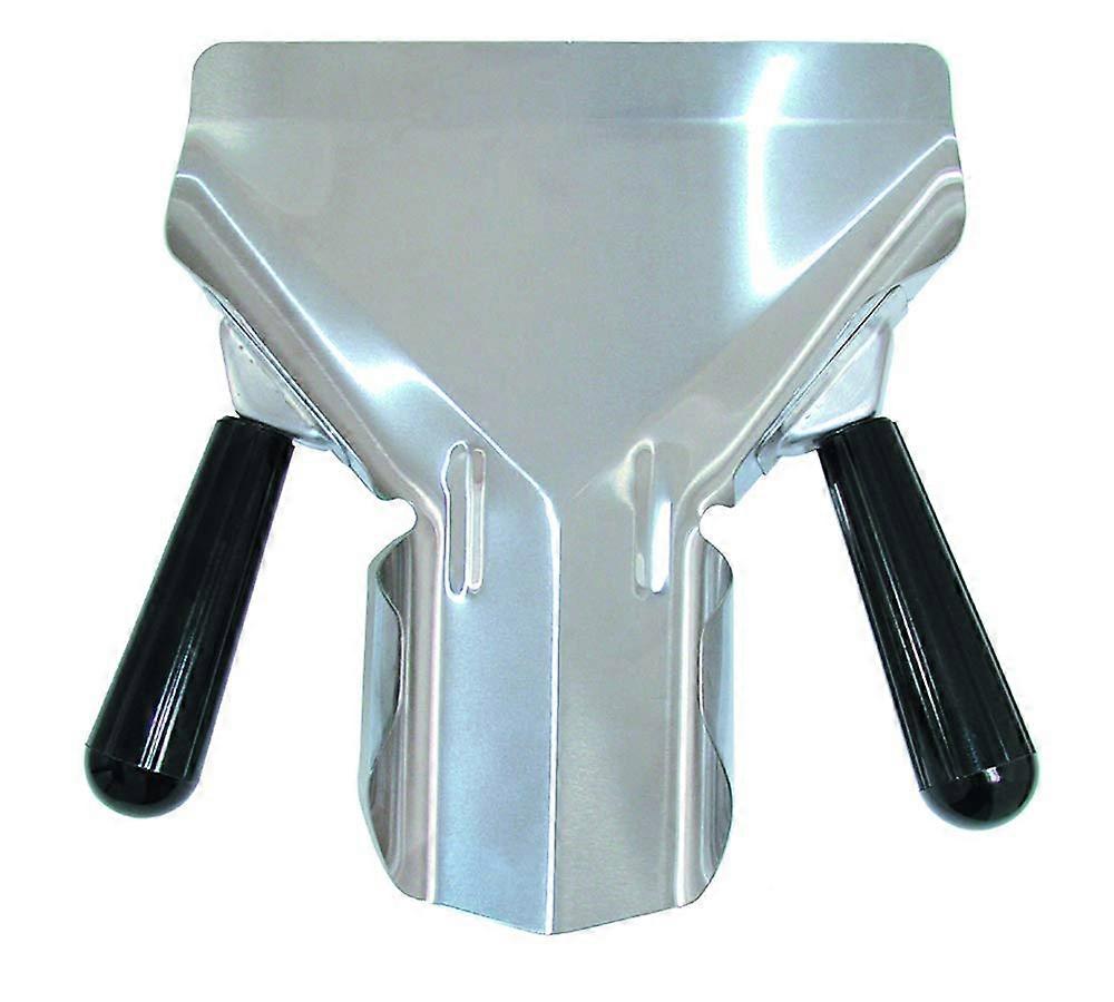 SS French Fry Bagger/ chip scoop With Left & Right Hand Handle  1pc