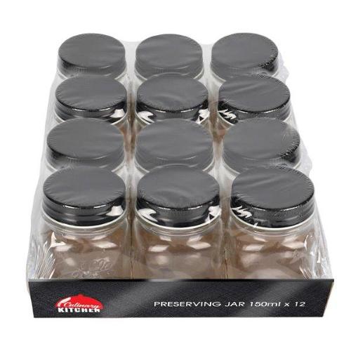 Glass Preserve Jars 150ml 1pc/s