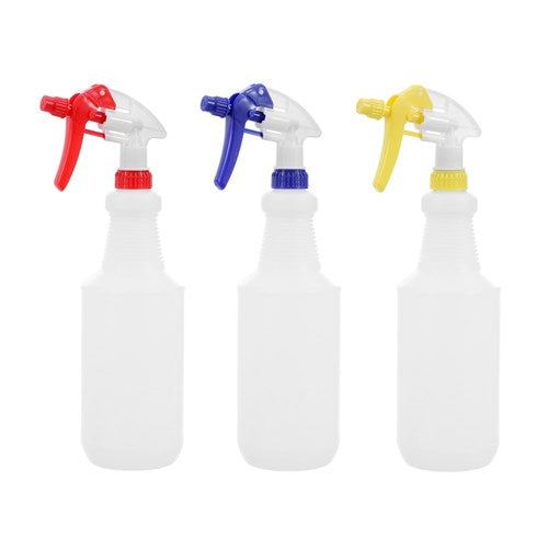HEAVY DUTY SPRAY BOTTLE 1L 3 ASSTORTED COLOURS 1PC