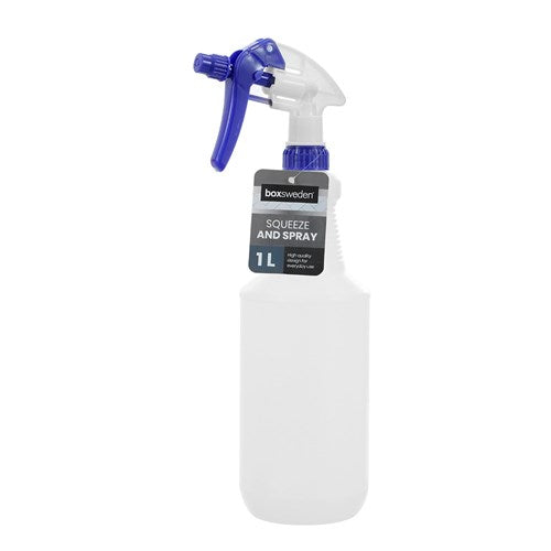 HEAVY DUTY SPRAY BOTTLE 1L 3 ASSTORTED COLOURS 1PC