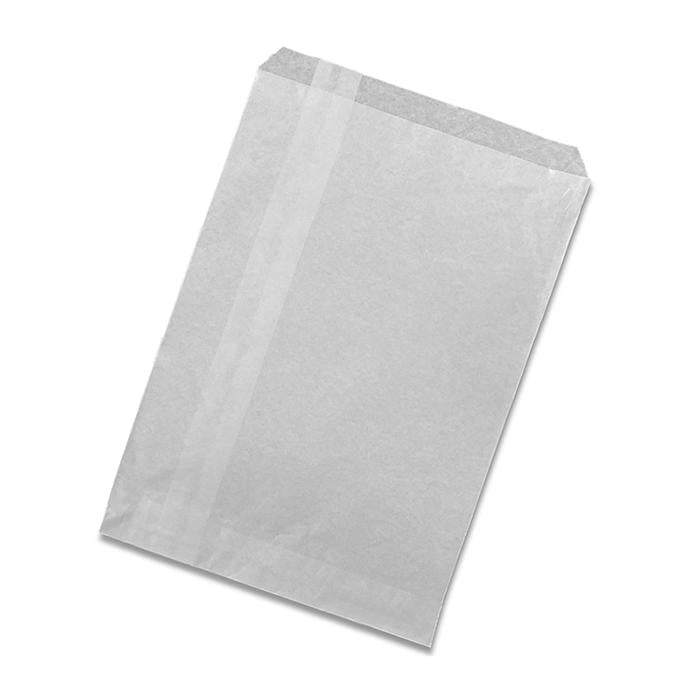 2F Flat Bag/White 500pc/Pack