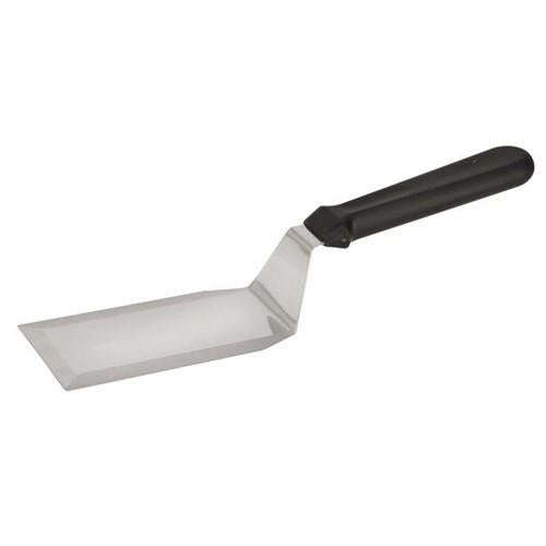 GRIDDLE SCRAPER WOODEN HANDLE 125x75mm