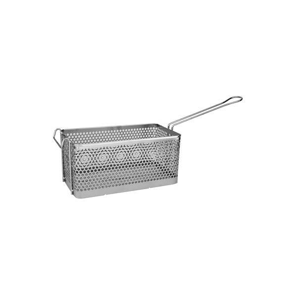 RECTANGLE FRY BASKET CHROME -200x155x150mm