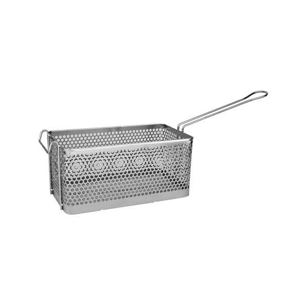RECTANGLE FRY BASKET CHROME -350x140x150mm