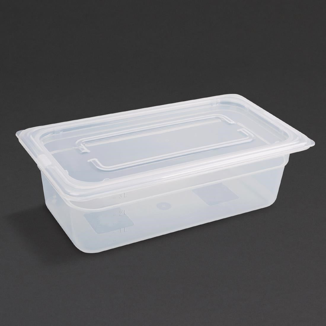 Vogue Polypropylene 1/3 Gastronorm Tray 100mm