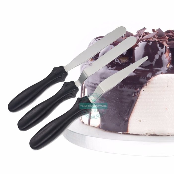 SS Icing Spatula With Plastic Handle 14"(36 cm)