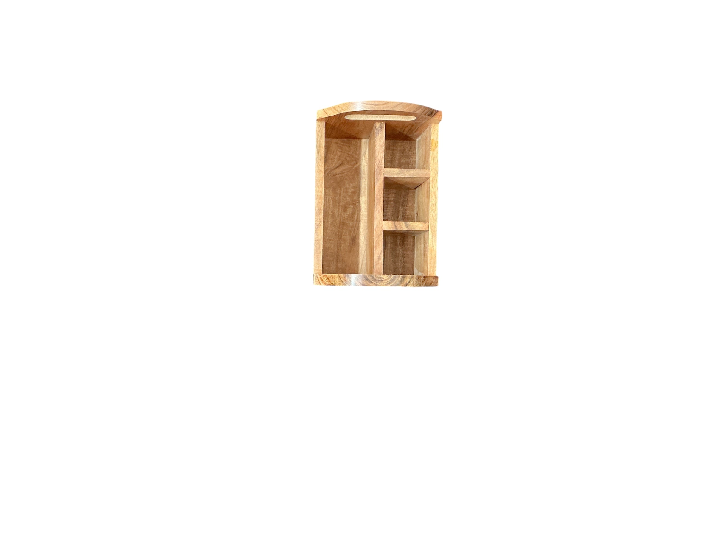 ACCACIA Wooden Caddy 8x6x6 Inches