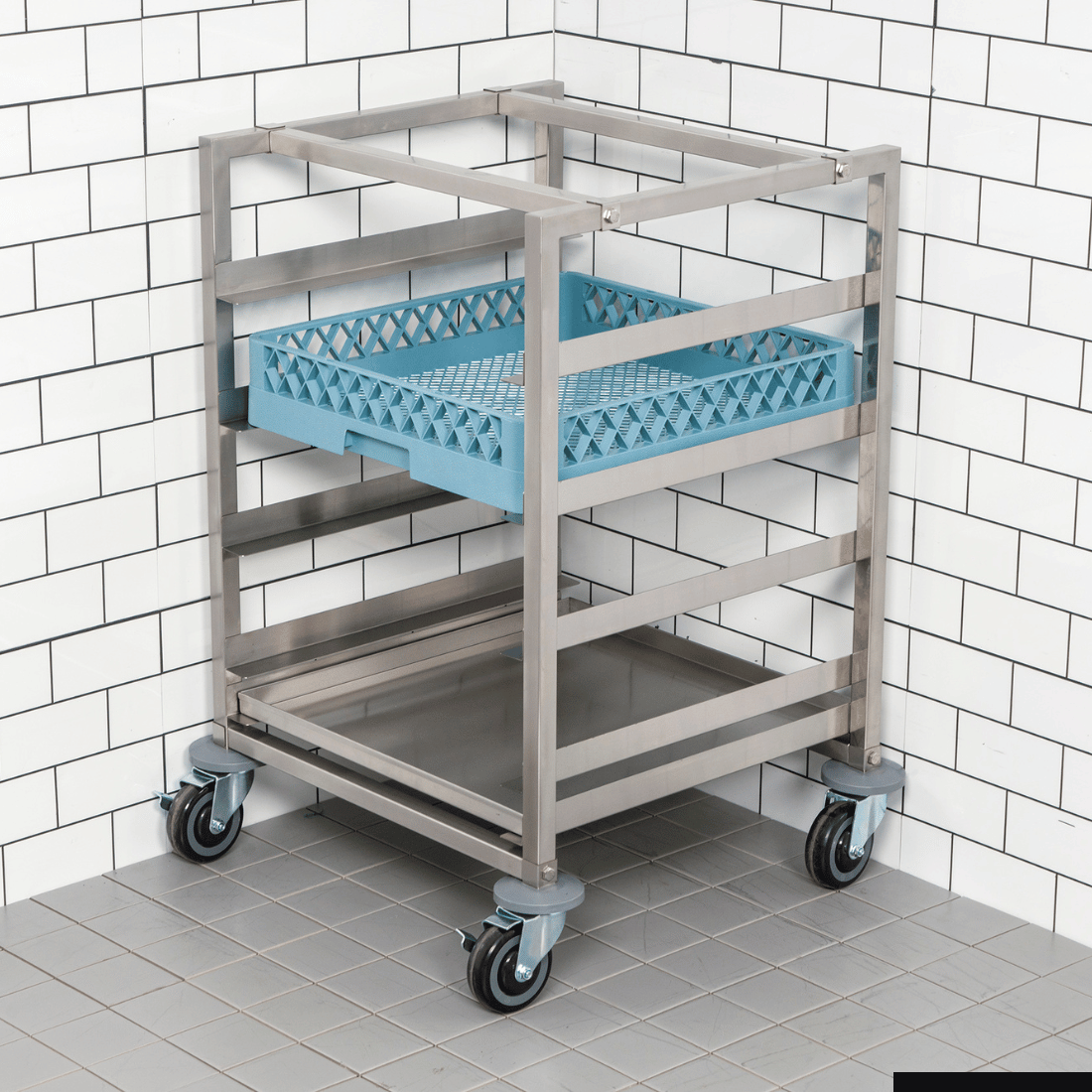 Modular System Dishwasher Basket Trolley 4 Tray 406227C