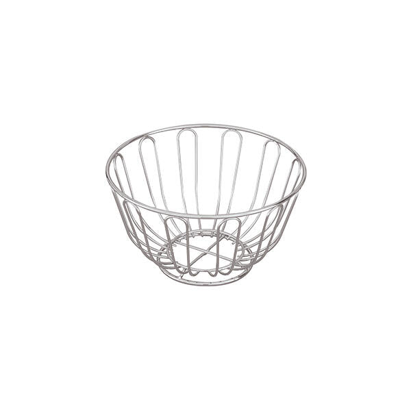 BREAD BASKET-RND CHROME 240MM