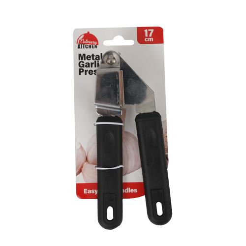 Garlic Press Black Handle