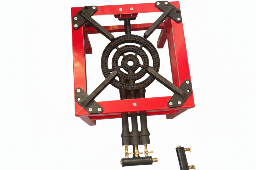 Three Burner Gas Stove Iron Material