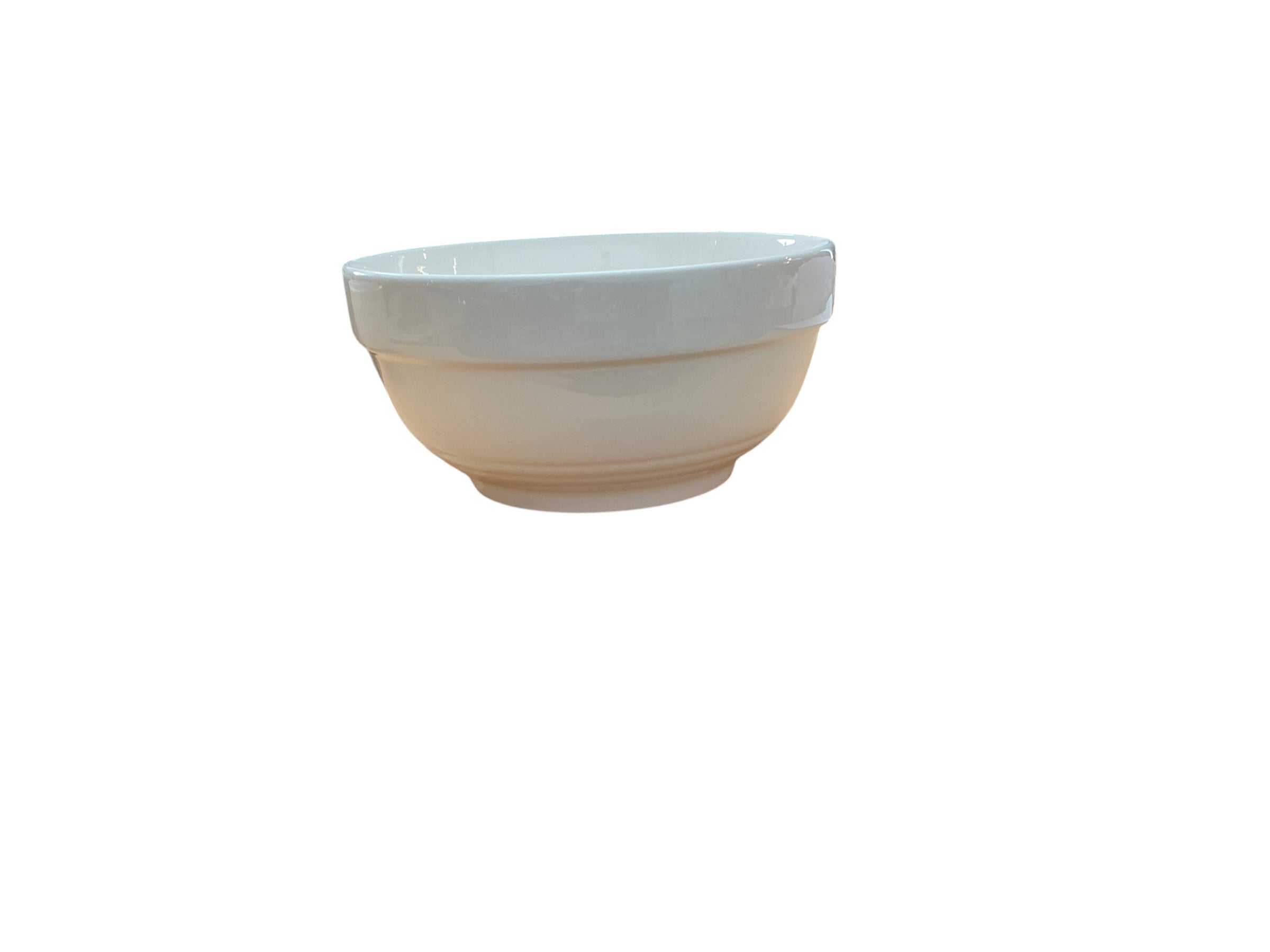 Ceramic Bowl White 6" 1PC