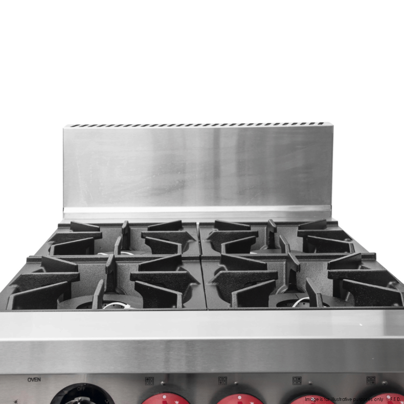 Four gas burner with oven with flame failure 182MJ