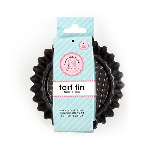 Baking Tin Tart 4pk 9.5x2cm 1pc
