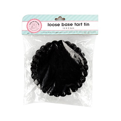 Baking Tin Tart w Loose Base 13x2.5cm 1pc