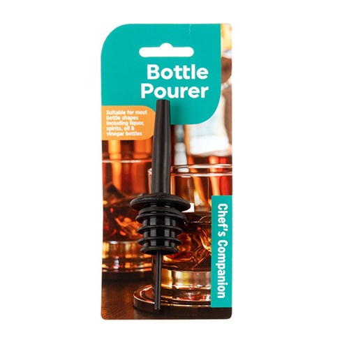 Bar Bottle Pourer Matte Black 1pc