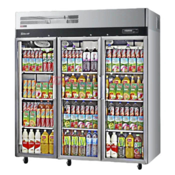 Turbo Air KR65-3G- N(HC) 3 Door Fridge