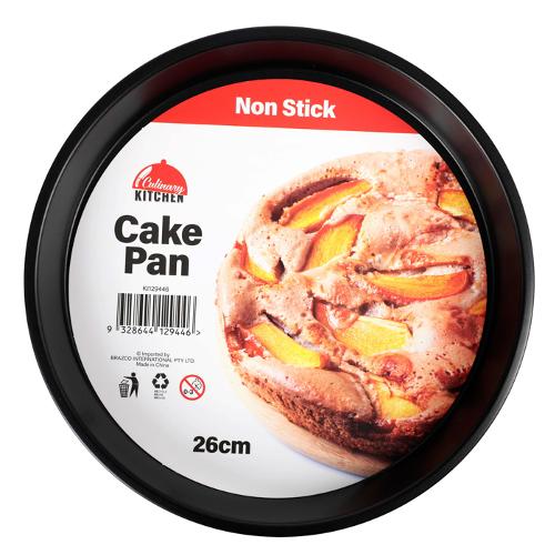 Bake Pan NS Round Cake 25x3cm 1pc