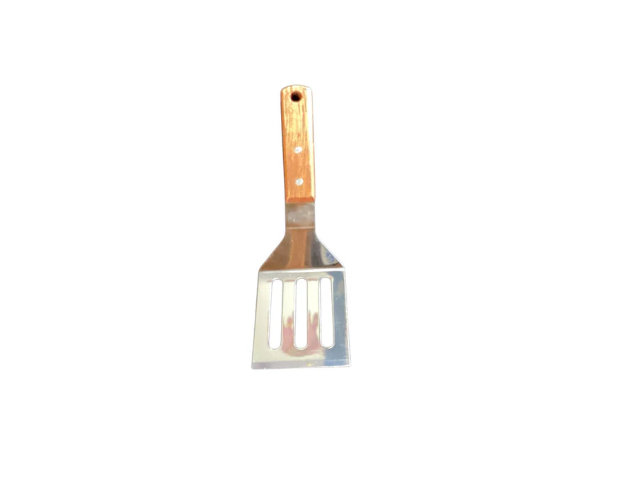 SS Scraper Griddle/Spatula Wood Handle 1pc
