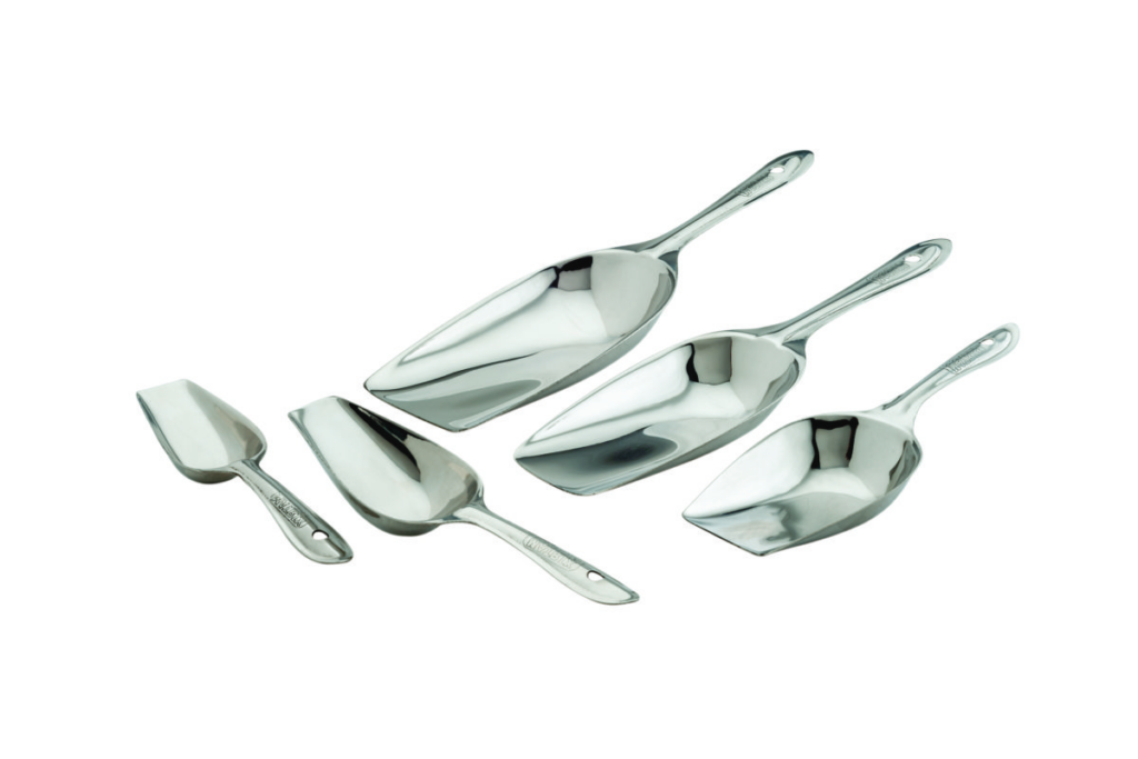 Stainless Steel Ice Scoop Unibody 28 x 7.6cm