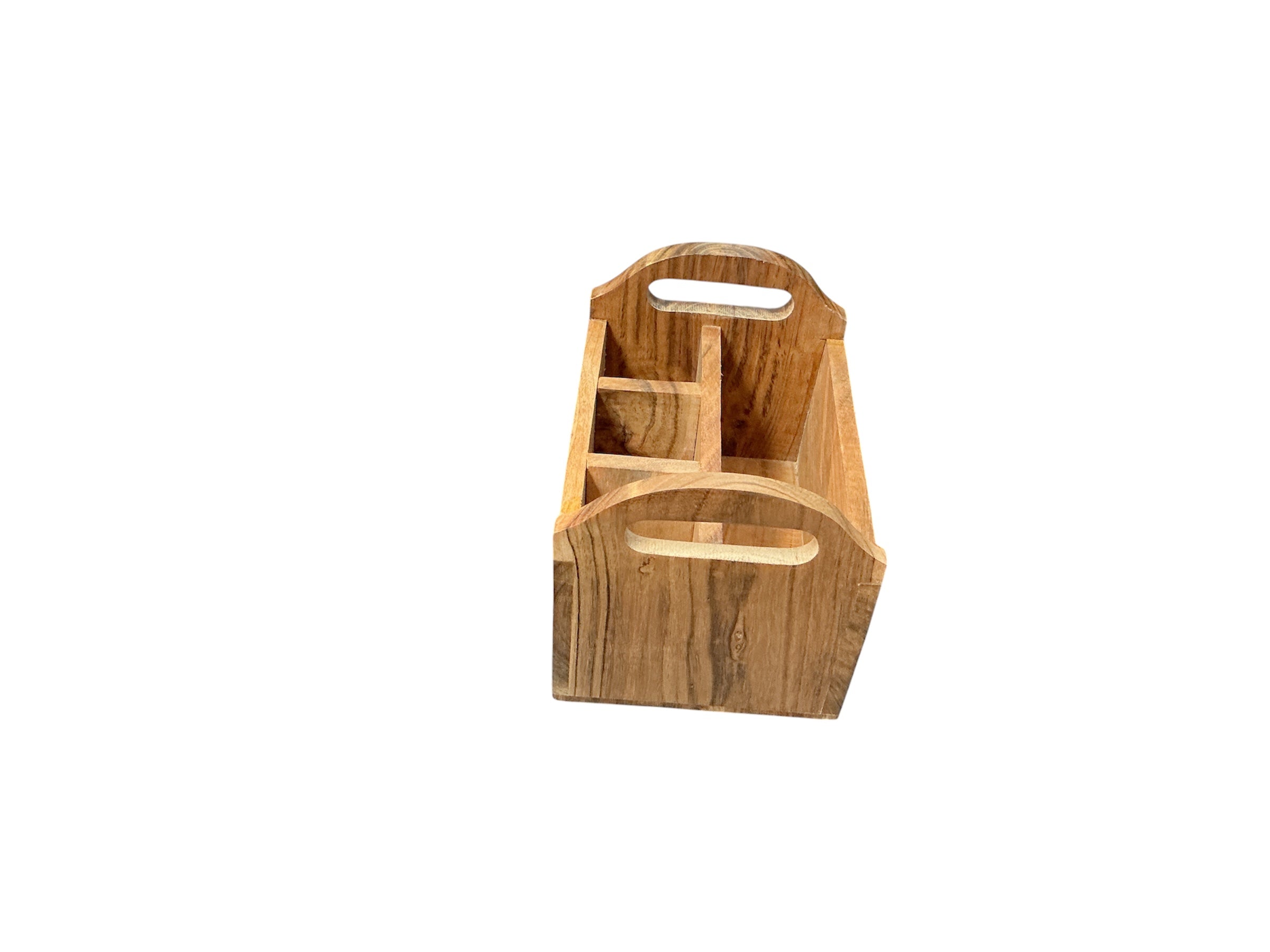 ACCACIA Wooden Caddy 8x6x6 Inches