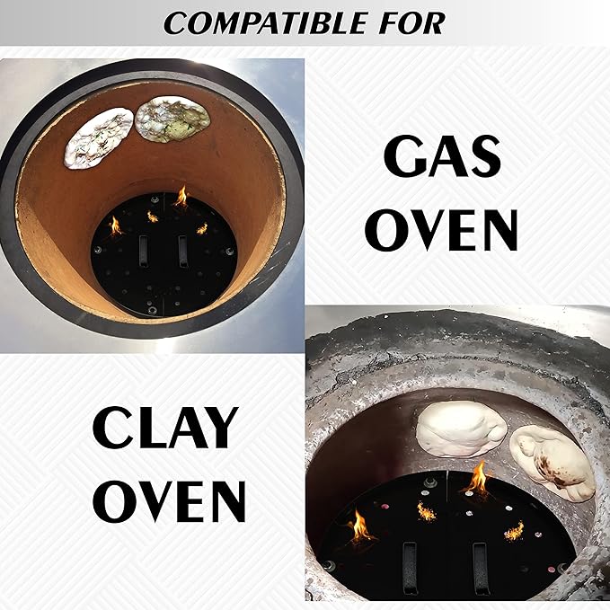 Commercial Tandoor Baffle Burner metal plate- LARGE