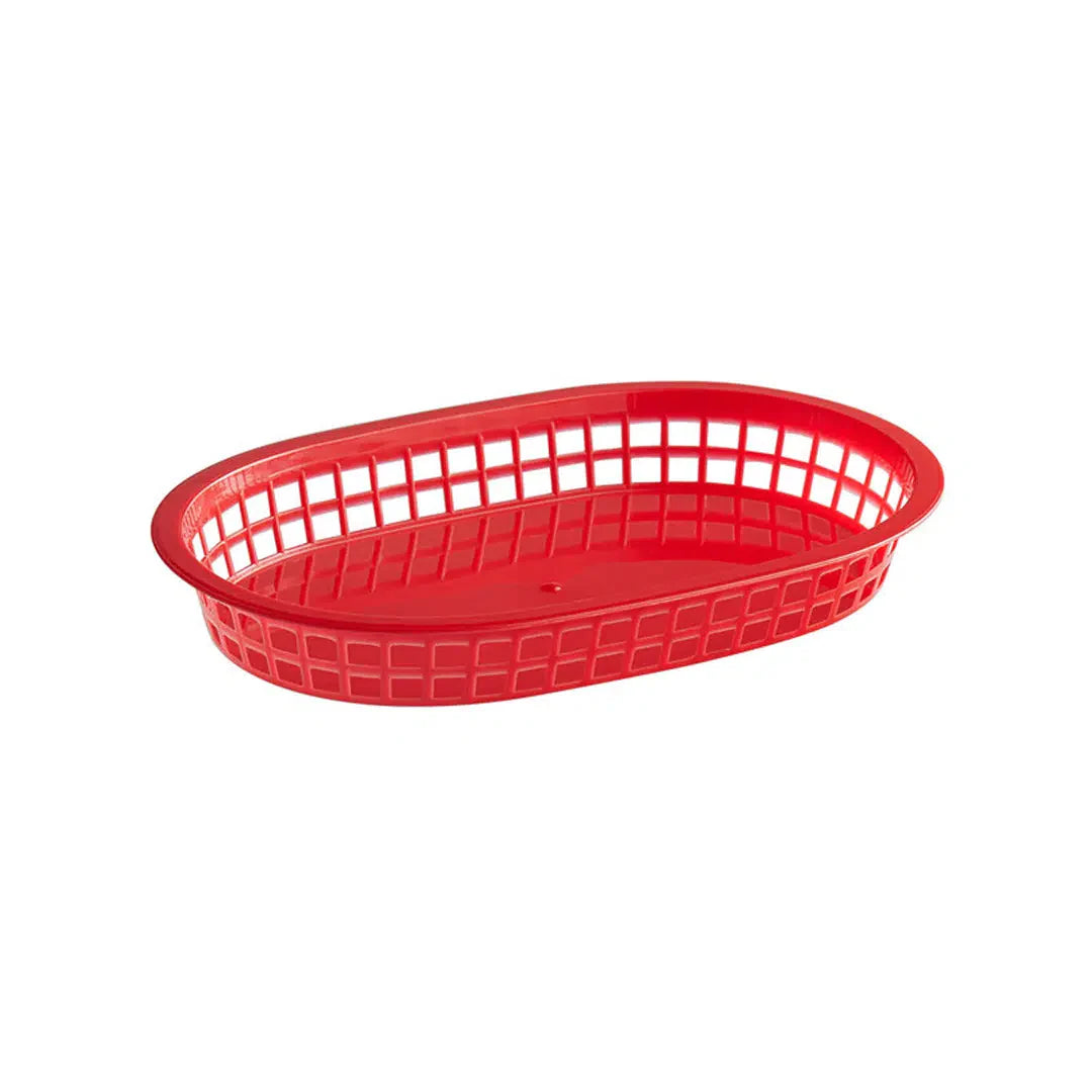 Bread Basket Red 270 L x 180 W x 40mm H 1pc