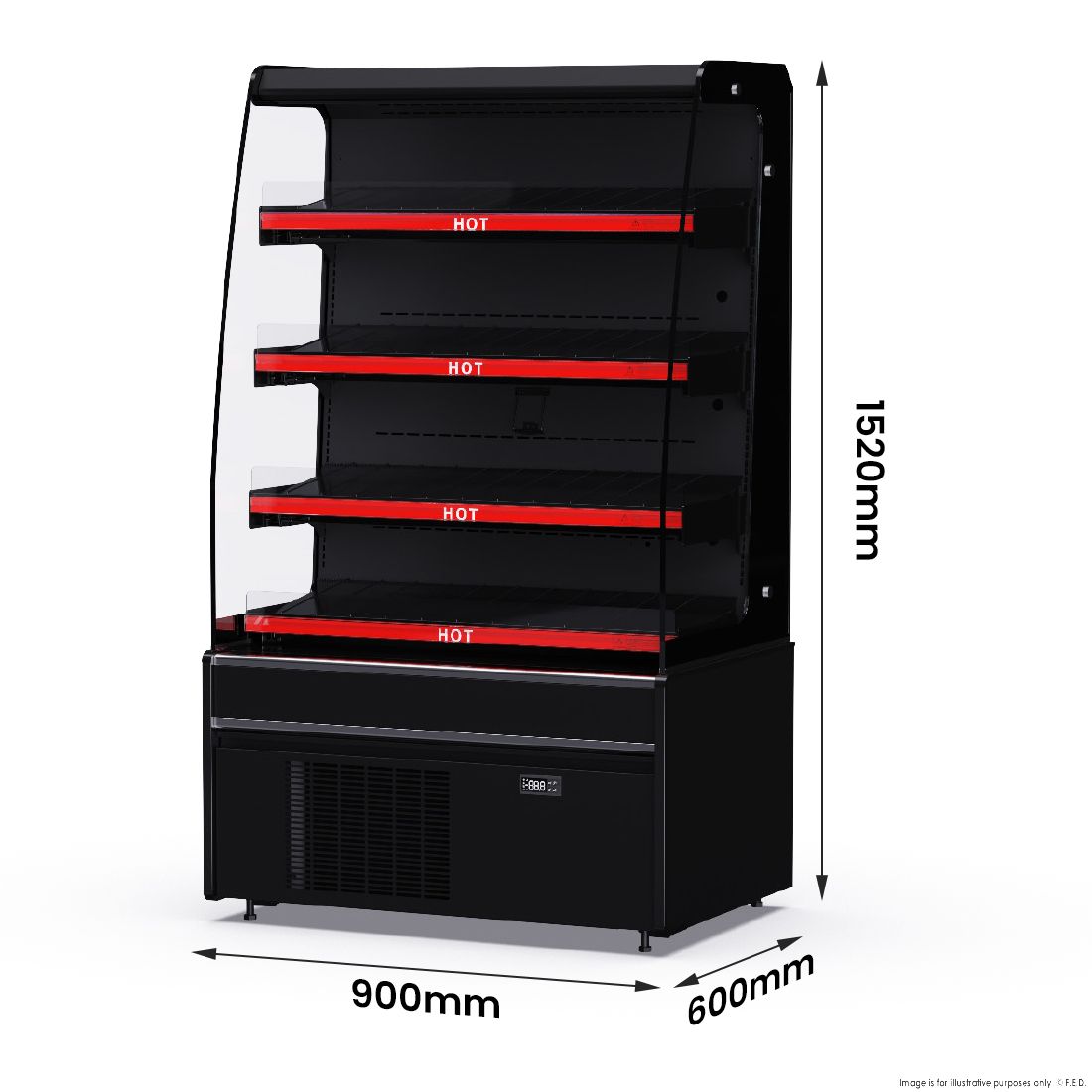 Thermaster Grab & Go Hot Cabinet – DC-900H