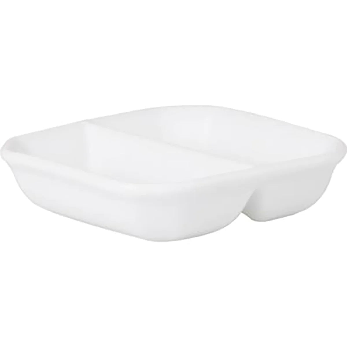 SAUCE DISH-90mm 2 COMPARTMENTS CHELSEA