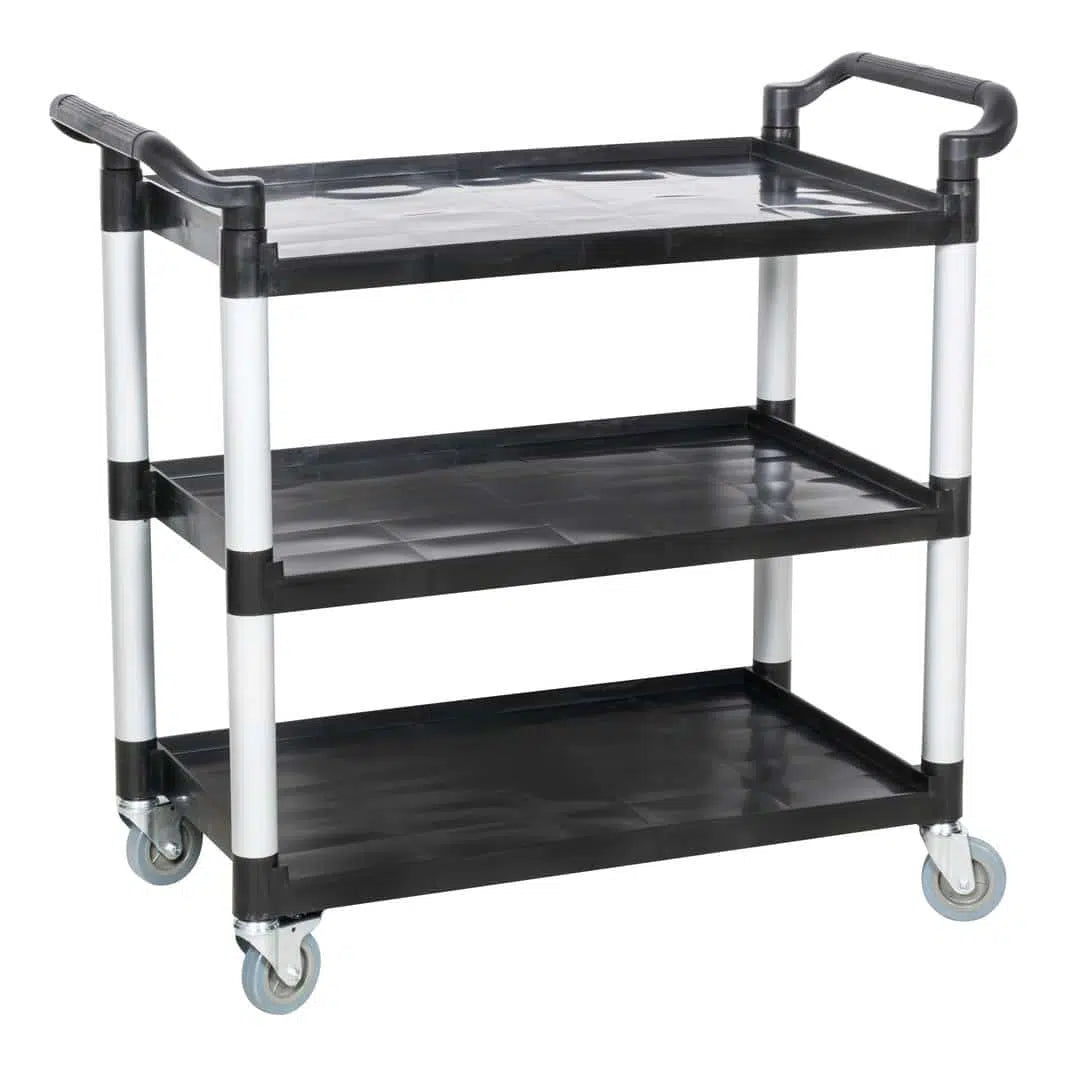KH 3 Tier Utility Trolley Large Black