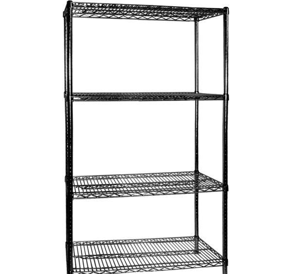 B24/24 Four Tier Shelving - 610 mm deep x 1880 high x 610 width