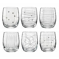 Bohemia Crystal Elements OF Tumbler 300ml SET OF 6
