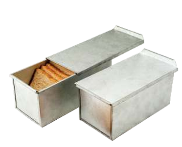 Bread Moulds W/Sliding Cover Galvanised 20*10*10