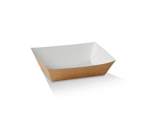 SMALL TRAY/BROWN CARDBOARD 150PK