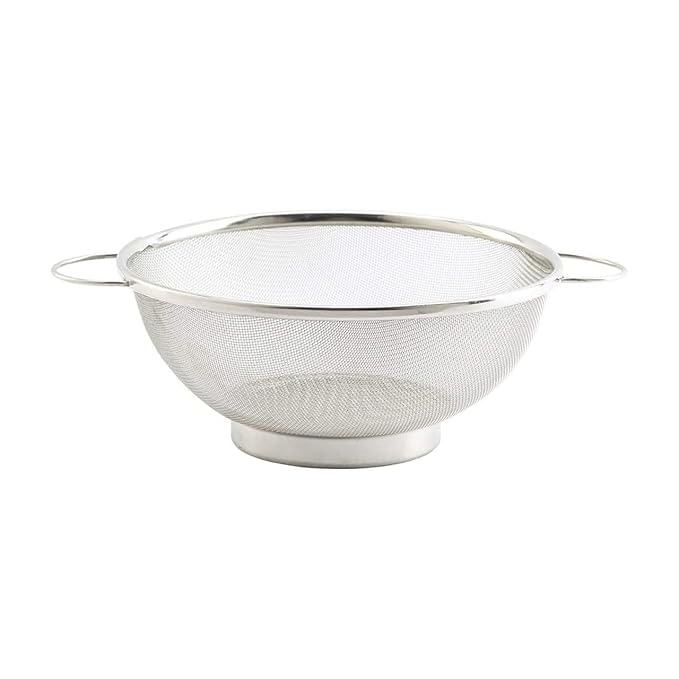Basket- Mesh Colander-Dia-35 X 15cm W/Support Wire.