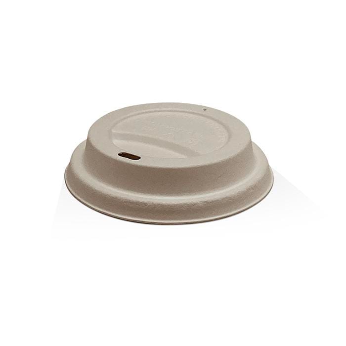 Bagasse Lid-*8/12/16/20oz (90mm)/Natural