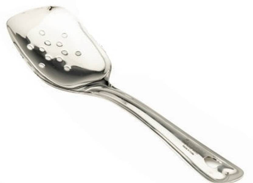Serving Spoon HD Rectangular Perforated 23 x 6cm Stainless Steel